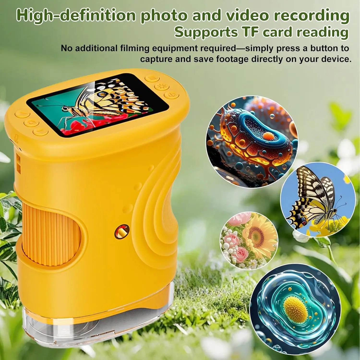 Portable Handheld Digital Microscope for Kids - 6