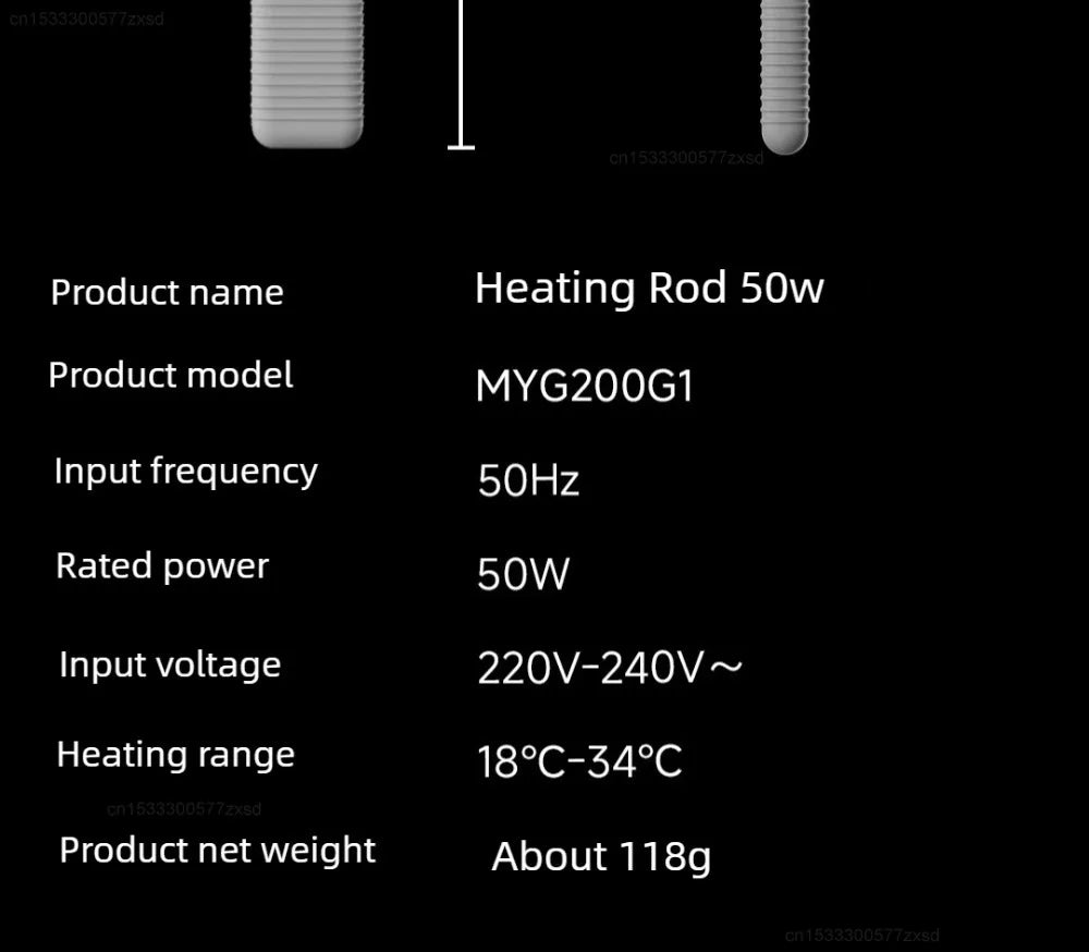 Xiaomi Mijia 50W Smart Fish Tank Heater Constant Temperature Rod - 15