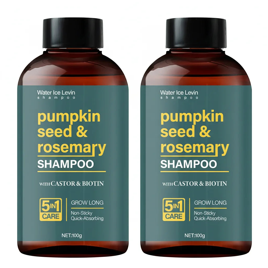 Pumpkin Seed and Rosemary Shampoo with Castor Oil and Biotin 100g