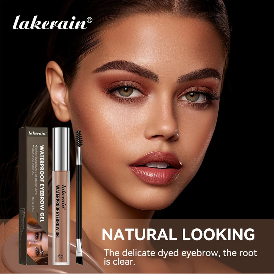 Waterproof Eyebrow Tint Gel for Defined Natural Brows - 7