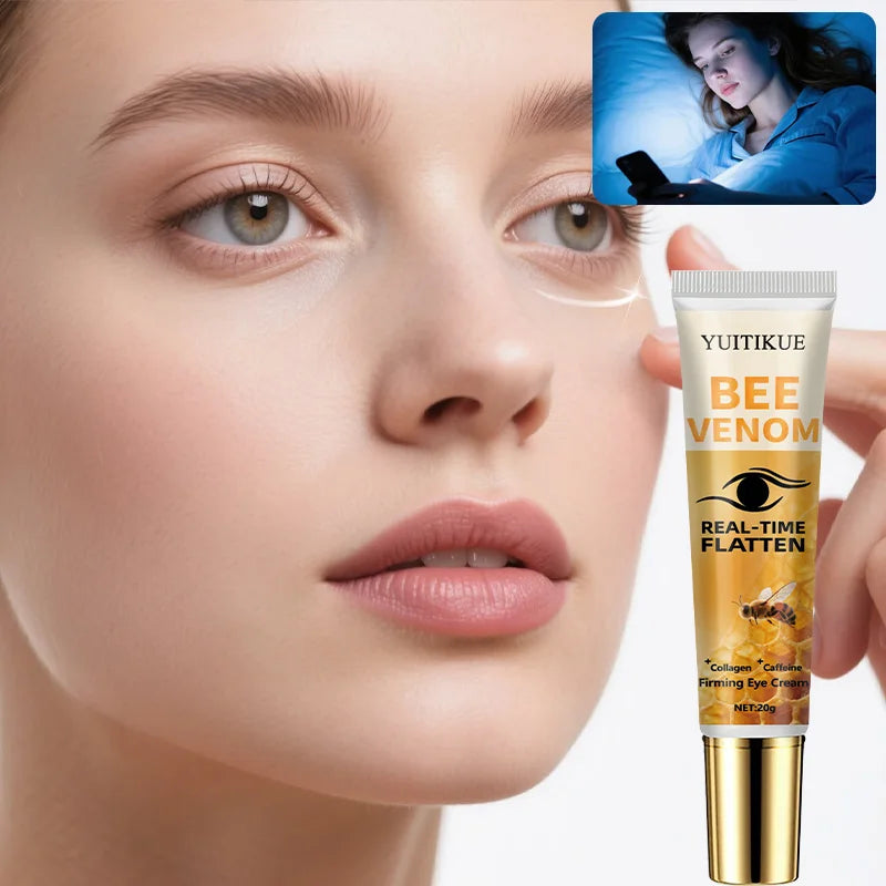 Bee Venom Firming Eye Cream Collagen Anti Aging Dark Circle Treatment