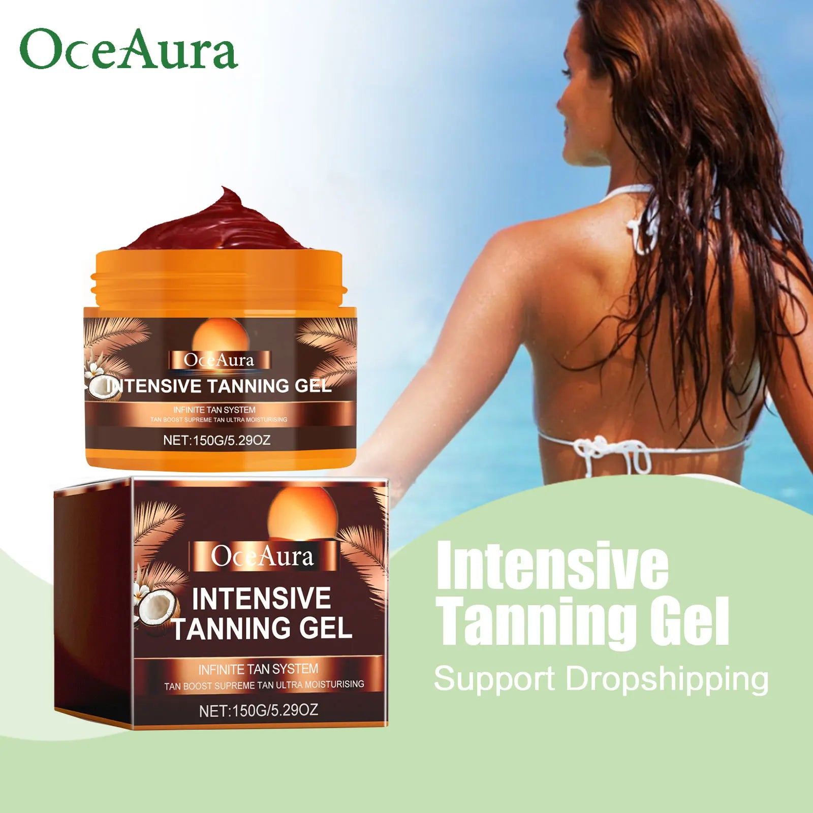 Intensive Tanning Accelerator Gel for Sun and Solarium - 2
