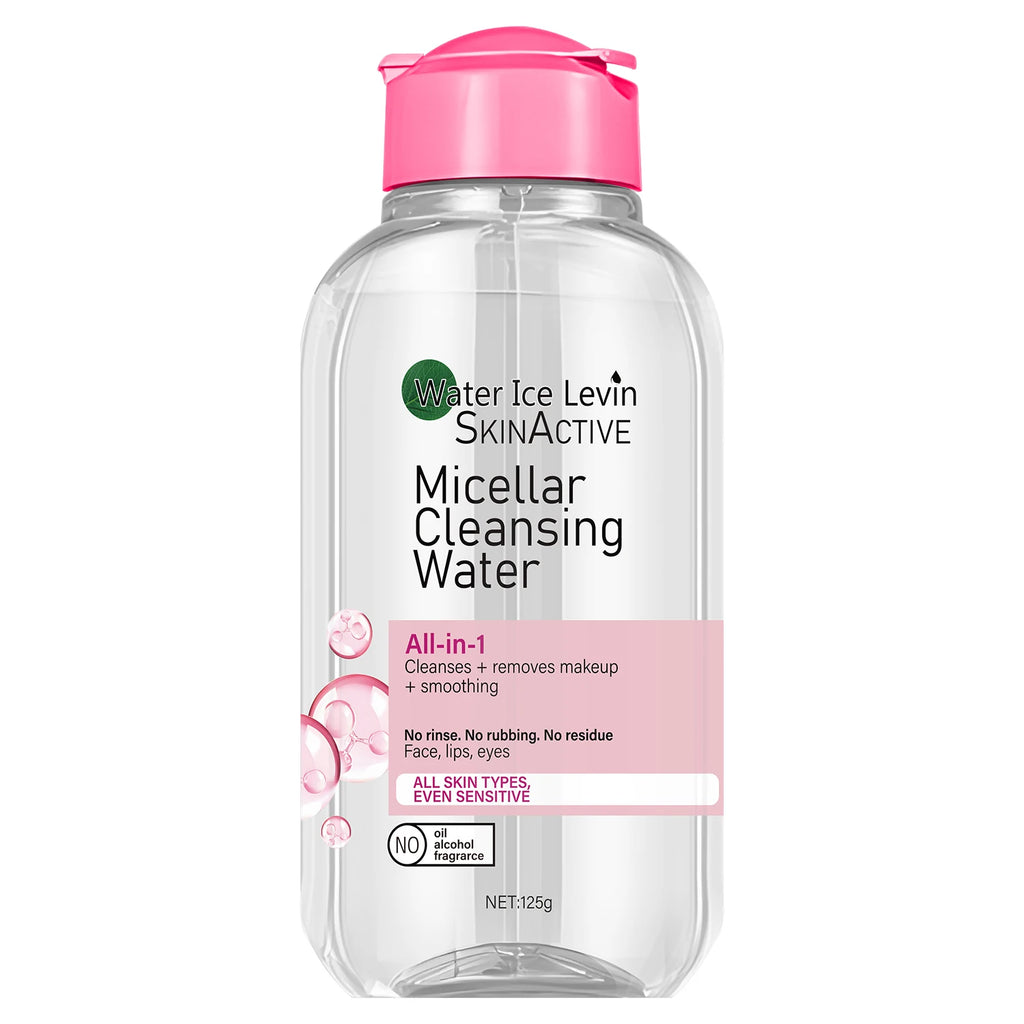 3-in-1 Micellar Cleansing Water Makeup Remover and Facial Toner