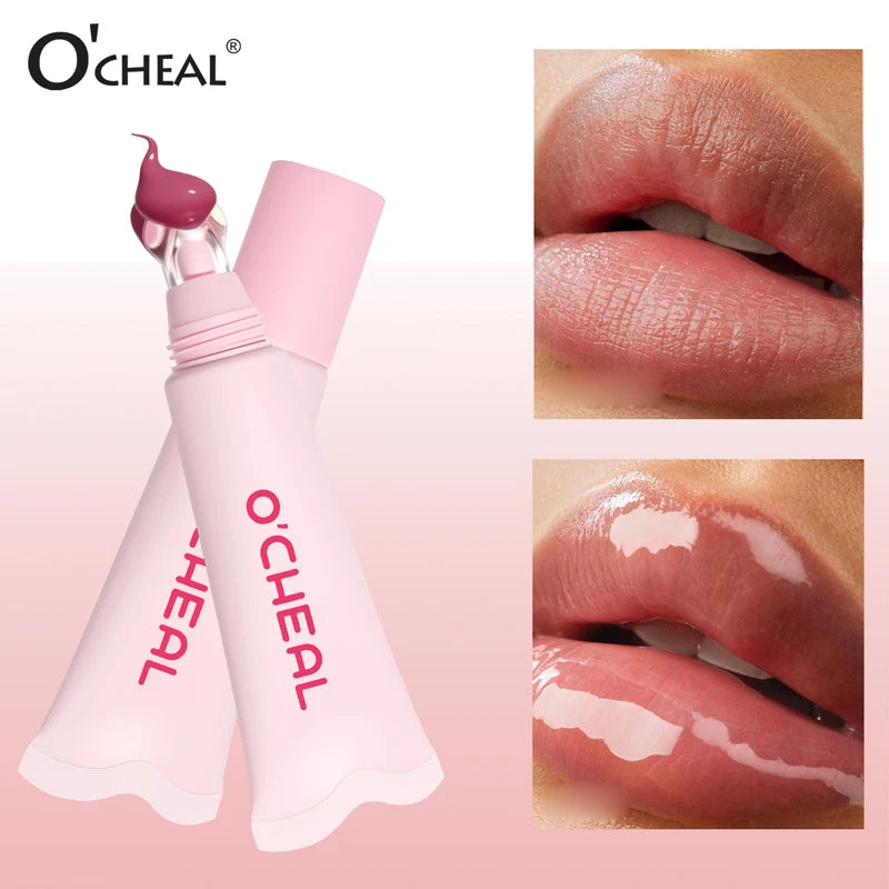 OCheal Crystal Gloss Moisturizing Lip Balm Hydrating Tinted Lip Care