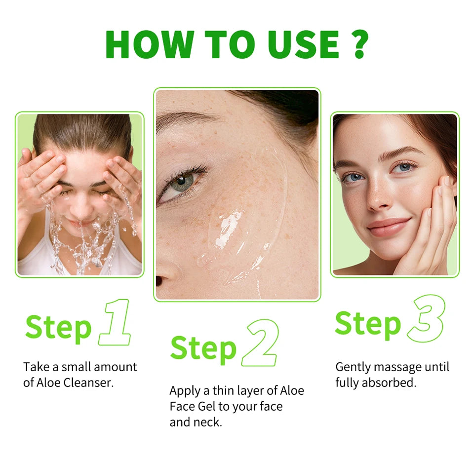 Soothing Aloe Vera Hydrating Face Gel
