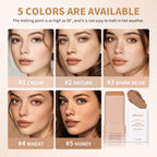 Matte Foundation Stick with Built-in Brush
