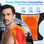 Wireless App-Controlled Heated Shoulder Massager for Muscle Relief