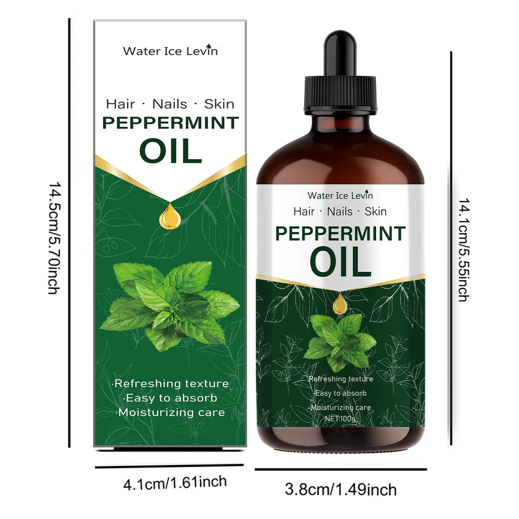 Peppermint Essential Oil Natural Moisturizing Body and Hair Care 100g