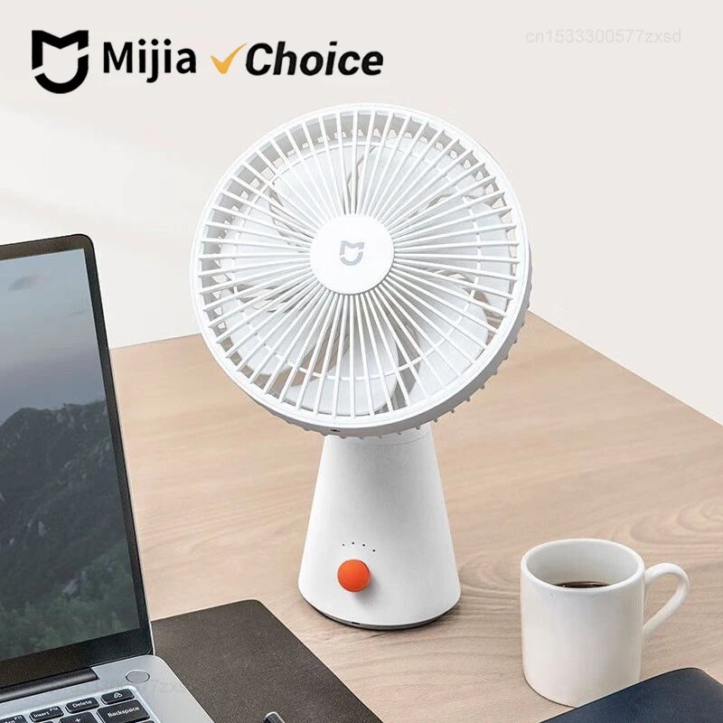 Mijia Desktop Fan Rechargeable Portable Cooling Table Fan 2 in 1 - 1