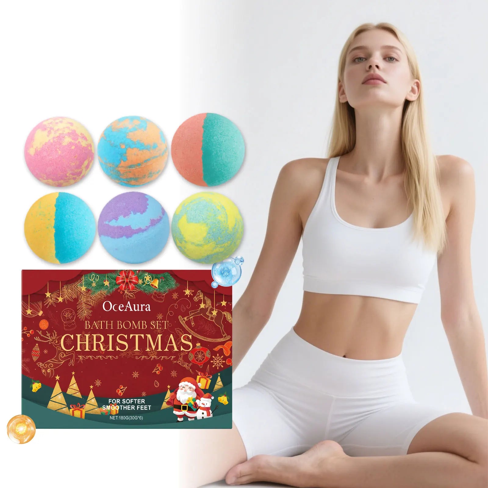 Relaxing Bath Bomb Gift Set for Kids - 7