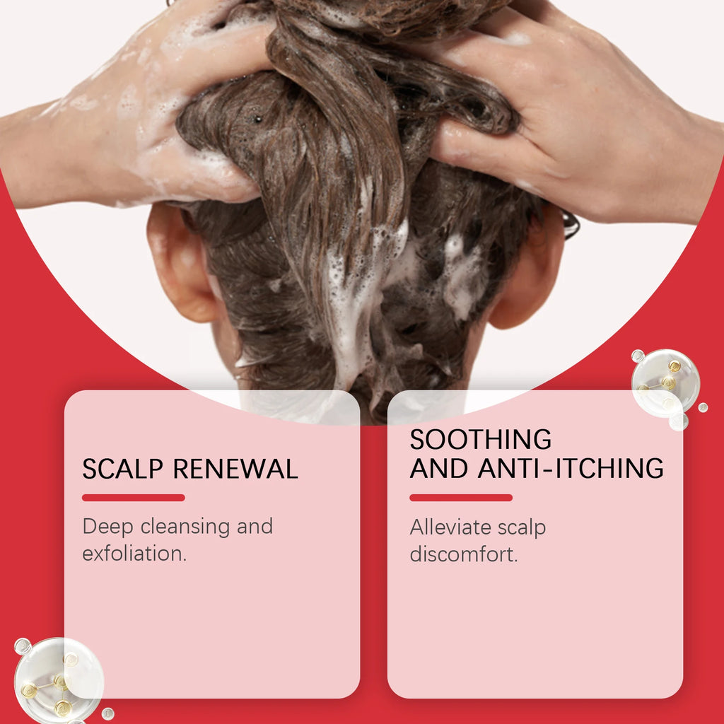 Nourishing Moisturizing Scalp Scrub Shampoo 150g