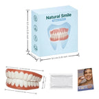 Comfortable Silicone Cosmetic Dentures for Smile Enhancement