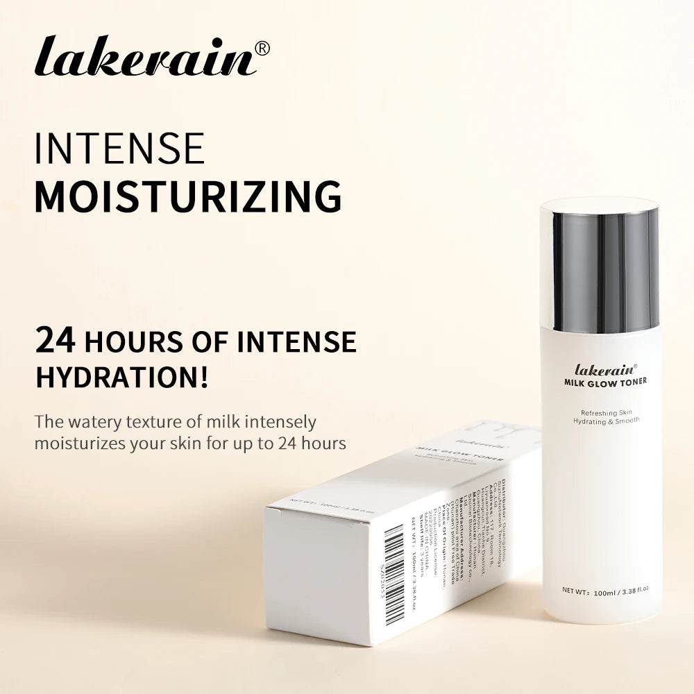 Brightening Milk Glow Toner for Hydrated Skin