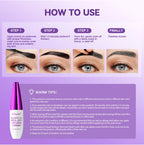 Long-Lasting Waterproof Peel-Off Eyebrow Tint Gel
