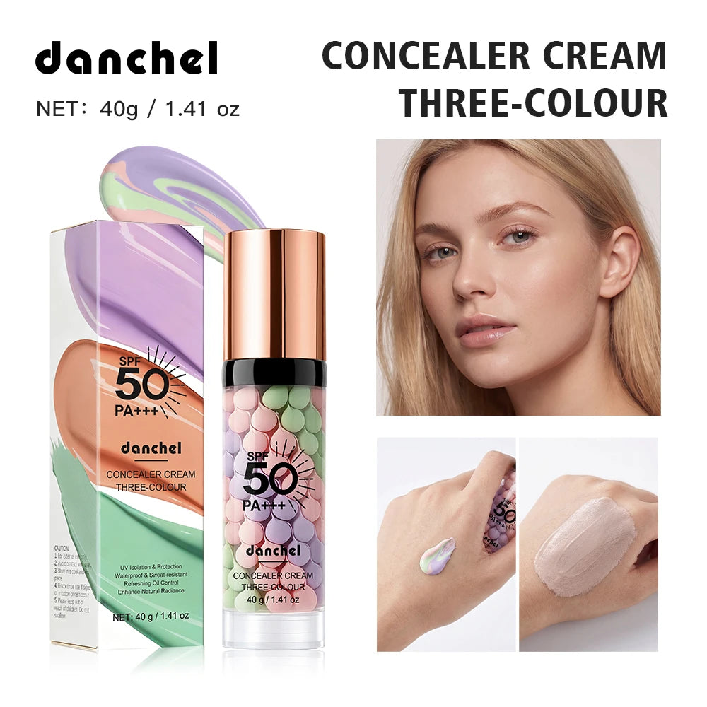 3-Color Correcting Makeup Primer with SPF50