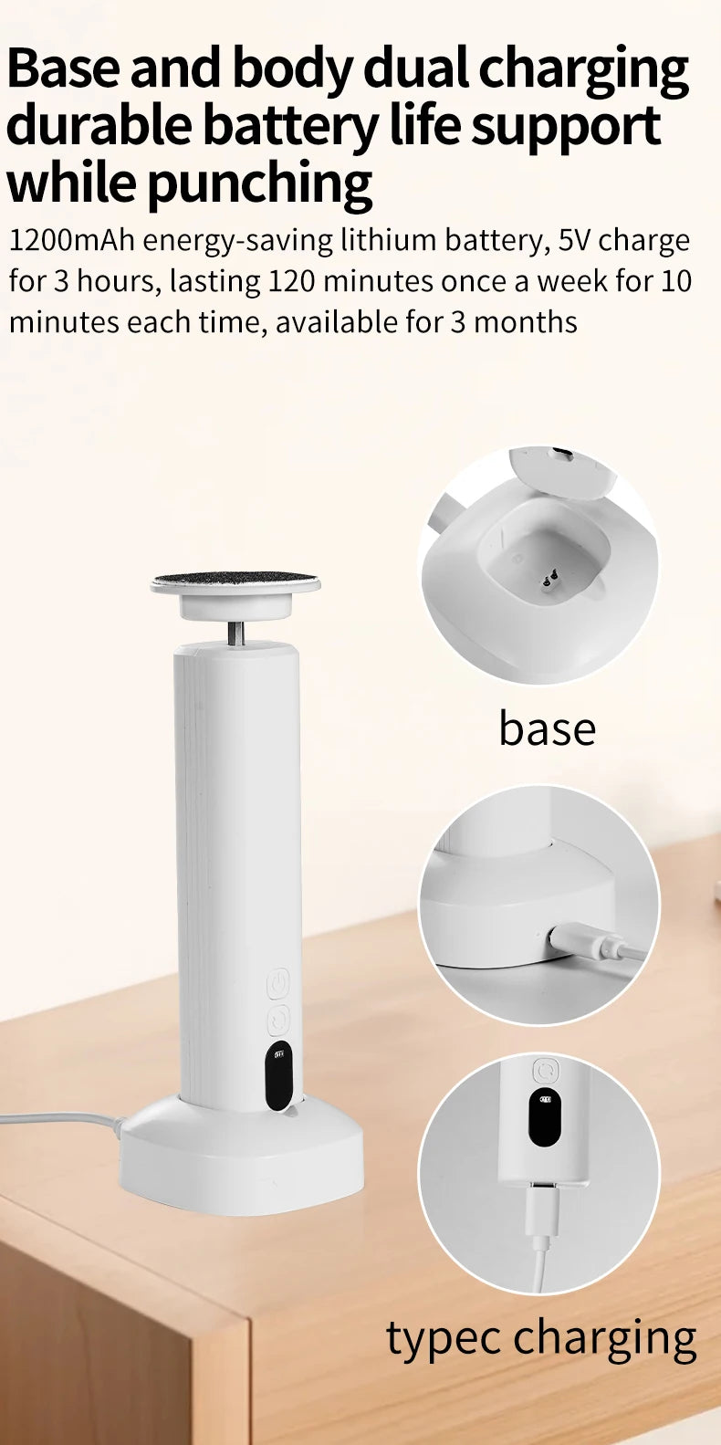 Electric Foot Callus Remover for Smooth Feet