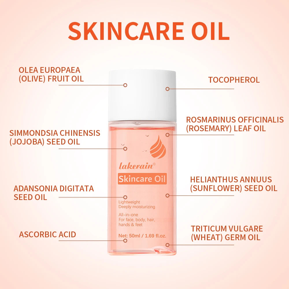 Multipurpose Hydrating Skincare Oil for Face, Body, and Hair