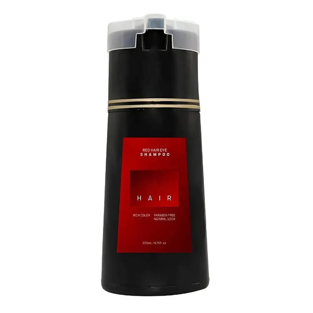 200ML Instant Hair Color Shampoo for Gray Hair Coverage - 10