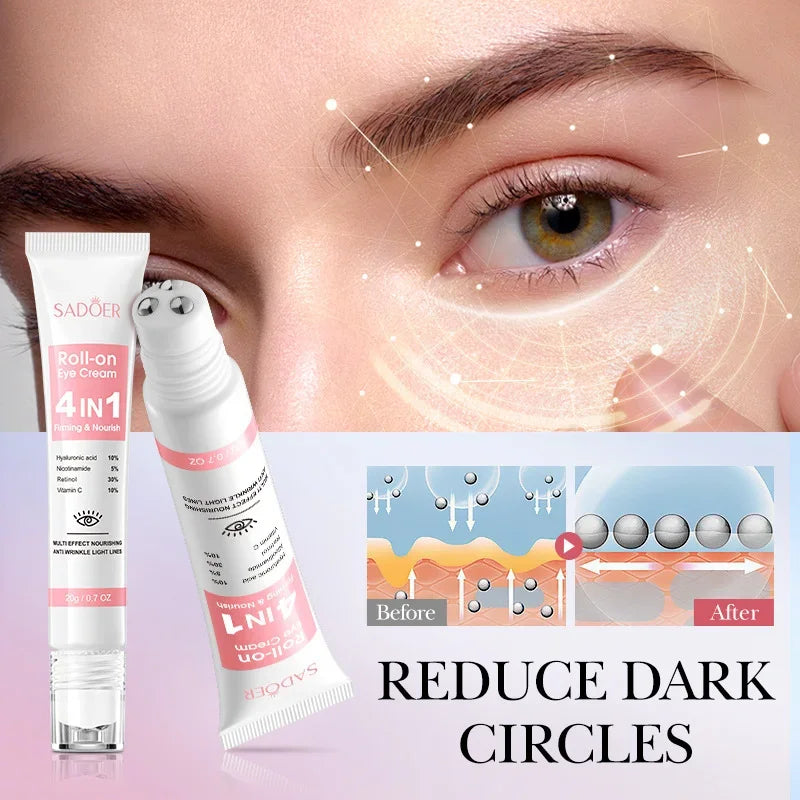 Retinol Anti-Aging Eye Cream for Dark Circles and Puffiness
