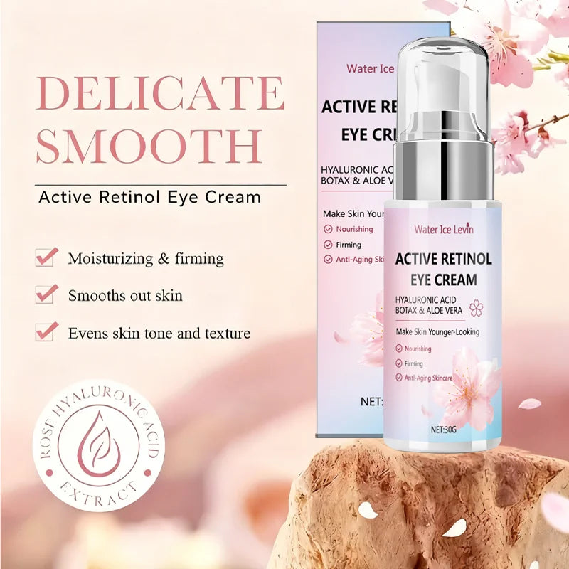 Active Retinol Eye Cream Firming Anti Aging Moisturizer with Hyaluronic