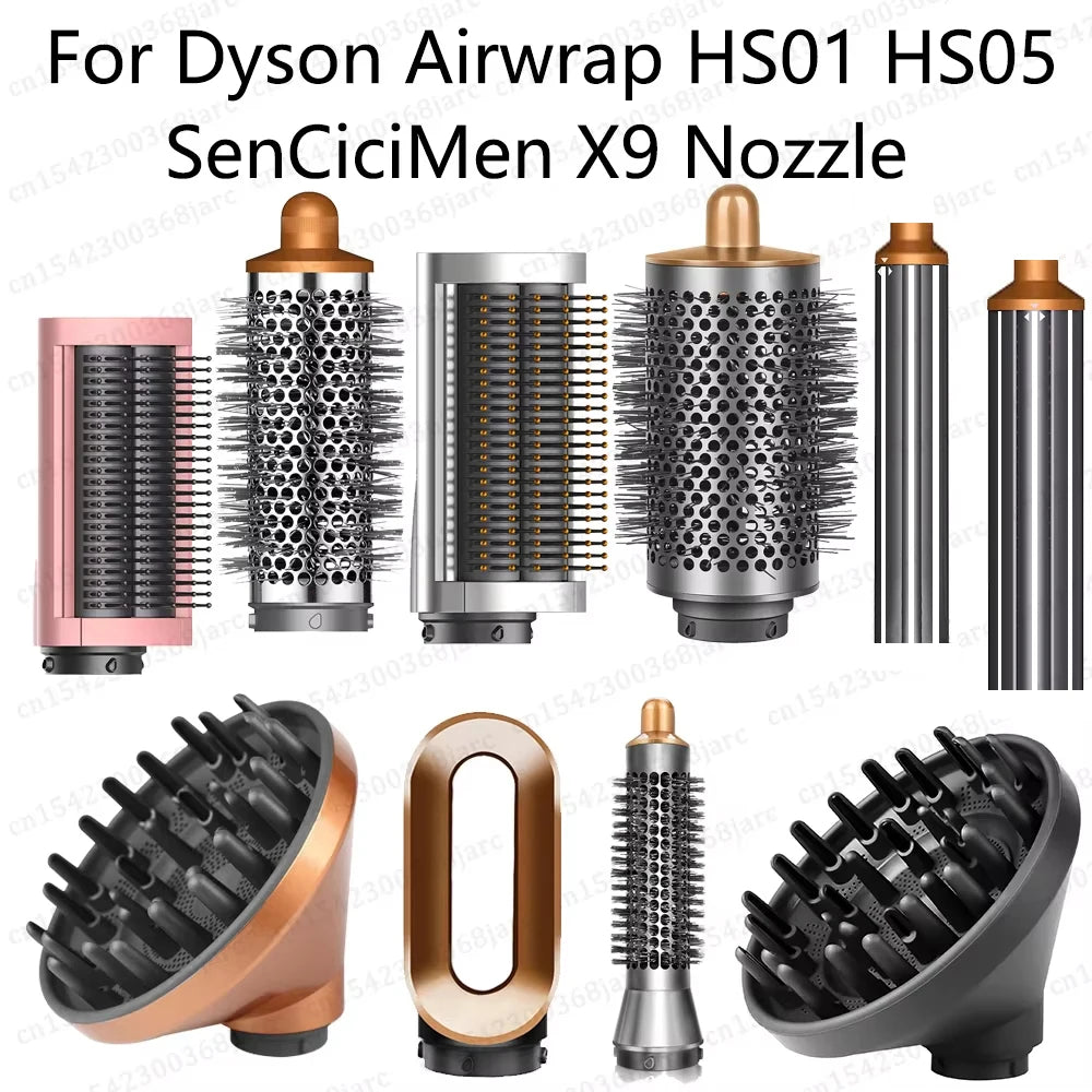 Hair Styler Nozzle Attachment for Dyson Airwrap HS01 HS05 and X9 - 1