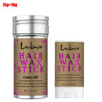 75g Castor Oil Hair Wax Stick for Frizz Control and Edge Styling