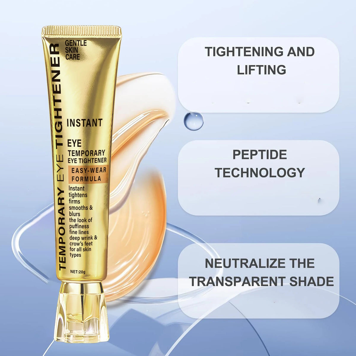 Bee Venom Eye Cream Instant Anti Wrinkle Firming Serum 20g