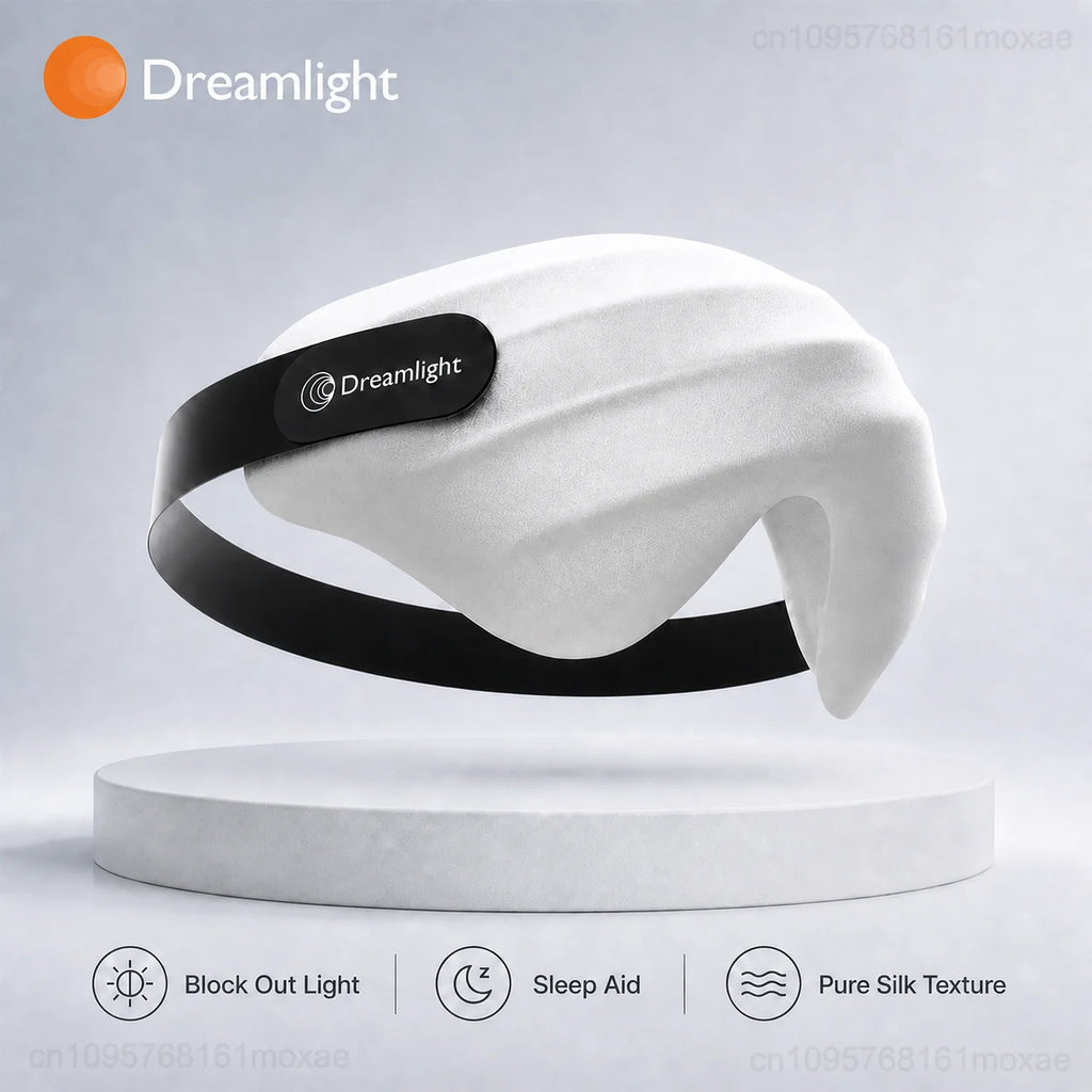 Dreamlight 4S Pro Silk Eye Mask Sleep Aid Light Blocking Sleep Cover