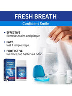Denture and Retainer Cleaning Tablets for Deep Stain Removal