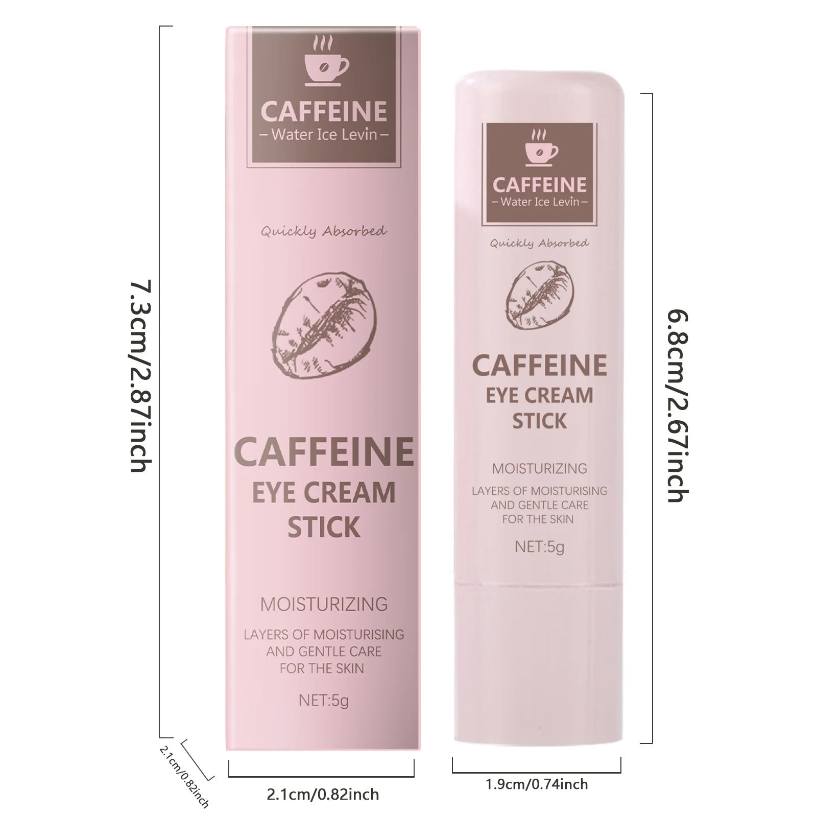 Caffeine Eye Cream Stick for Dark Circles and Puffiness - 8