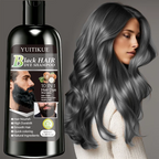 100ml Black Hair Dye Shampoo 10-in-1 Natural Nourishing Coloring