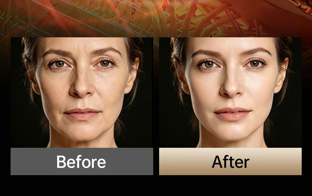 LED Facial and Body Skin Tightening and Sculpting Device