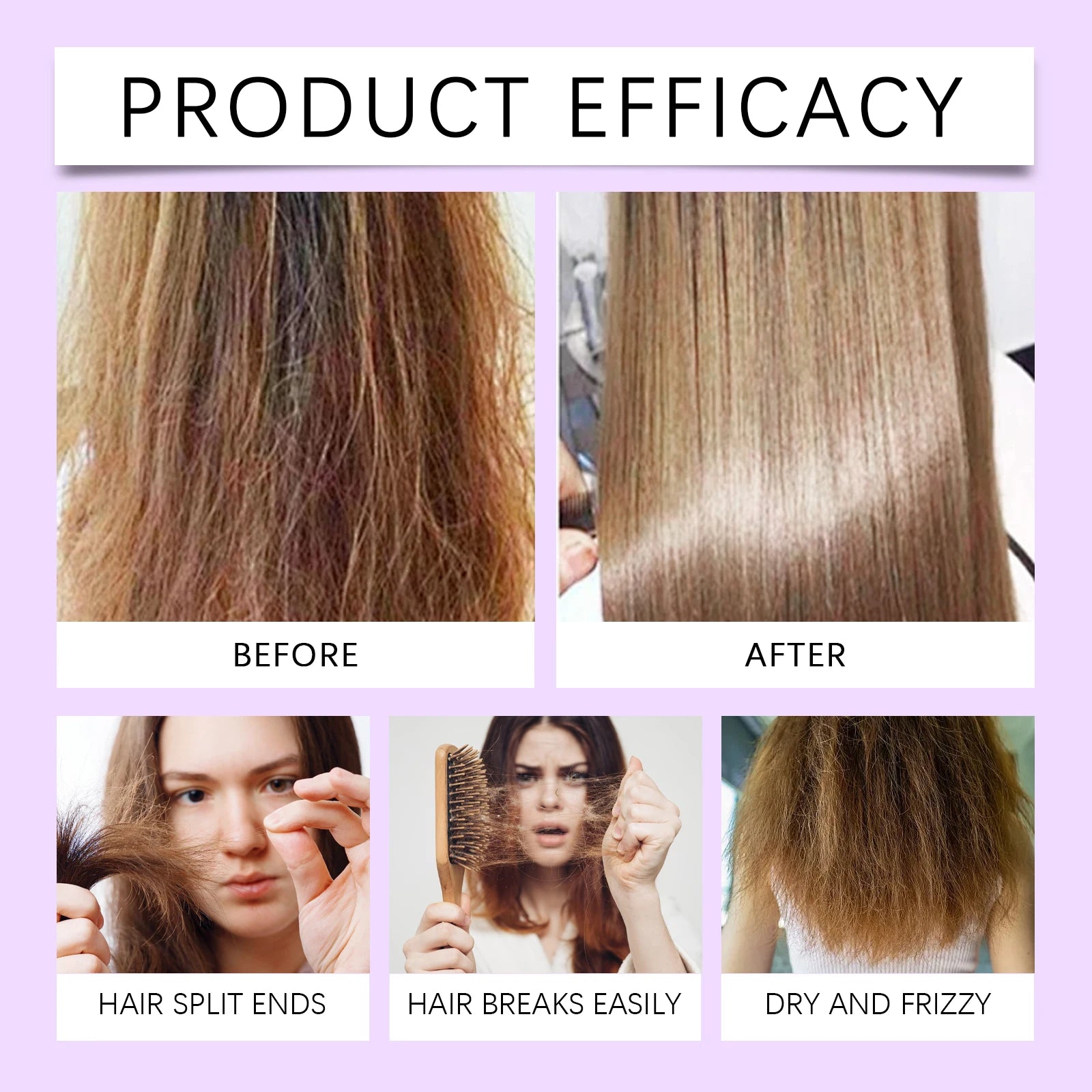 Purple Hair Mask and Shampoo Set for Color Protection - 12