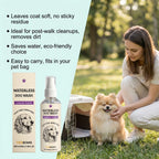 Waterless Dog Shampoo Spray for Quick Cleaning and Odor Removal