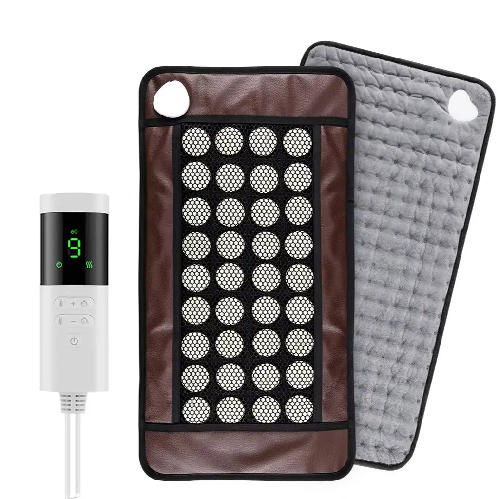 Natural Jade Stone Heating Pad for Pain Relief and Relaxation