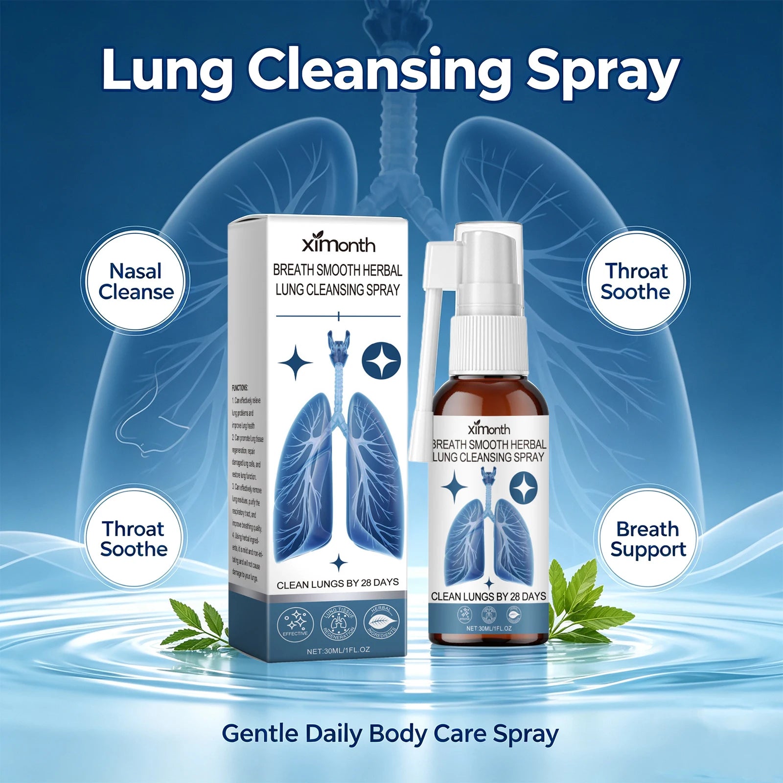 Herbal Throat and Nasal Cleansing Spray - 5