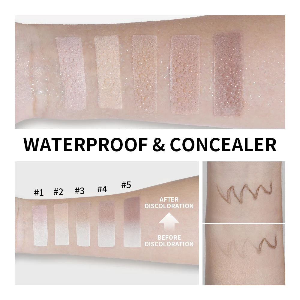 Color-Changing Foundation Stick with Built-in Brush