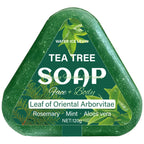 Tea Tree Shampoo Soap Bar All in One Face and Body Cleansing Bar 120g