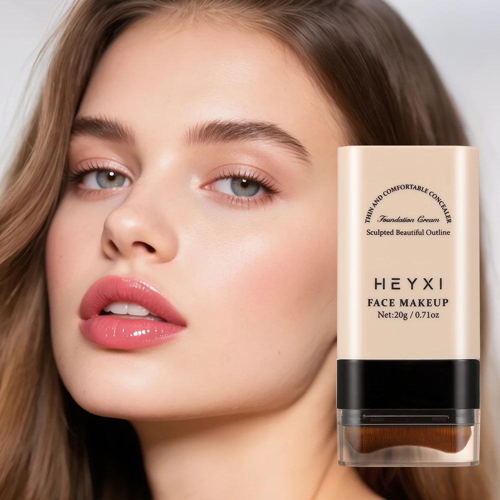 HEYXI Foundation Stick Long Lasting Moisturizing Concealer Makeup - 1