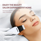 Ultrasonic Facial Skin Scrubber for Deep Pore Cleaning and Lifting