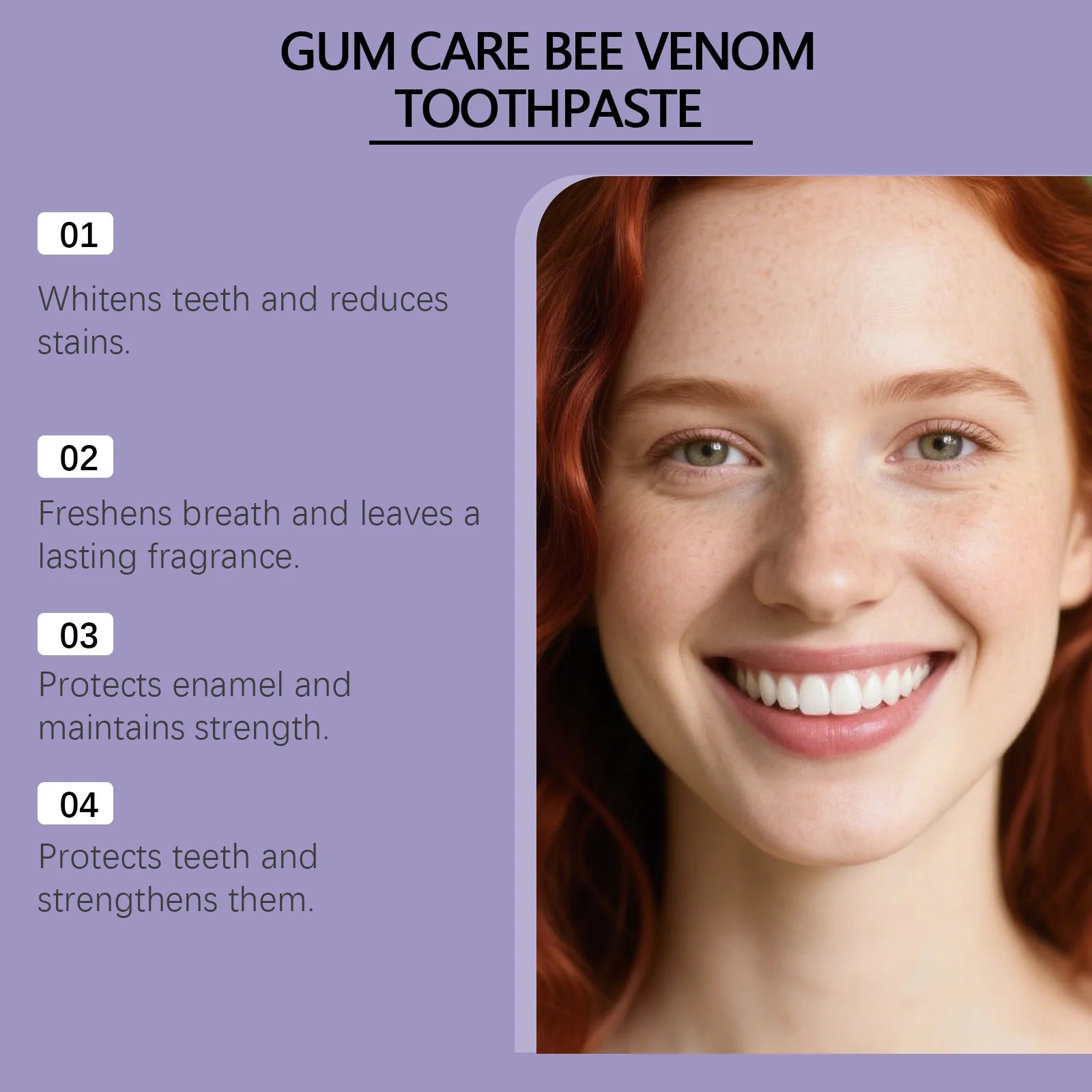 Bee Venom Gum Care Whitening Toothpaste - 10
