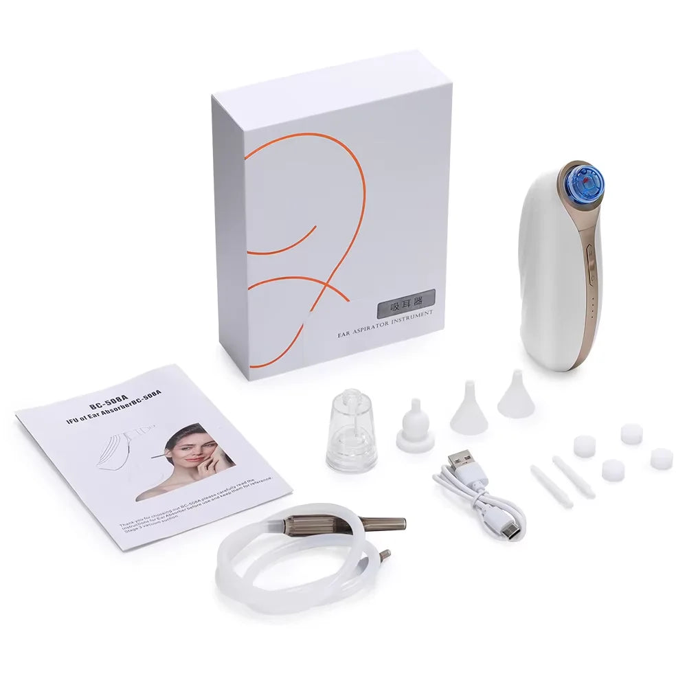Electric Earwax Removal Vacuum and Ear Dryer