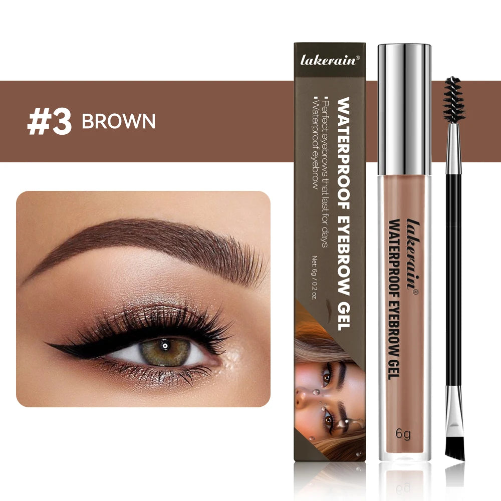 Waterproof Eyebrow Tint Gel for Defined Natural Brows