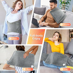 Electric Heating Pad for Body Pain Relief and Winter Warmth