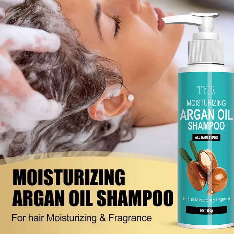 Argan Oil Moisturizing Shampoo for All Hair Types 150g