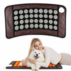 Natural Jade Stone Heating Pad for Pain Relief and Relaxation