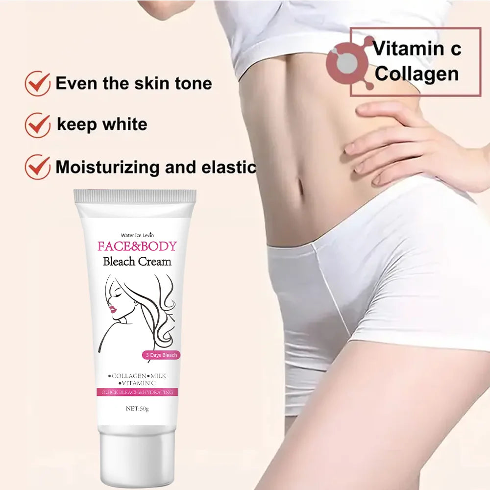 Brightening Body Cream Skin Lightening Serum for Knees and Elbows