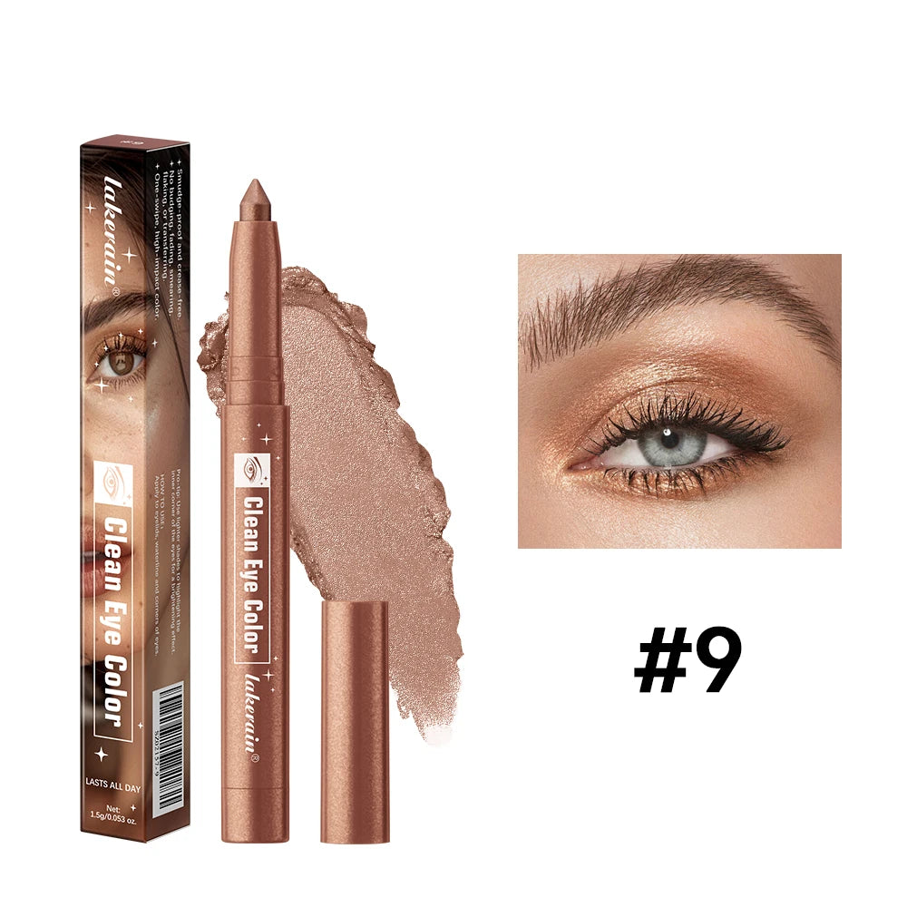 Creamy Eyeshadow Stick for Long-Lasting Shimmer Eye Makeup