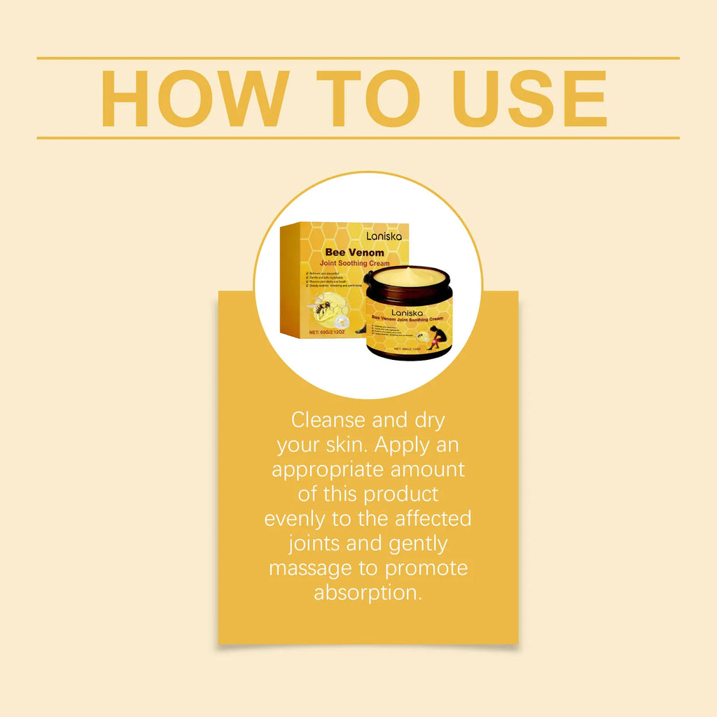 Bee Venom Joint Soothing Massage Cream
