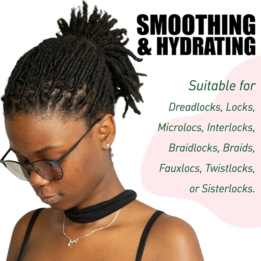 9.5oz Rose Water Locking Gel for Dreadlock Moisturizing and Styling
